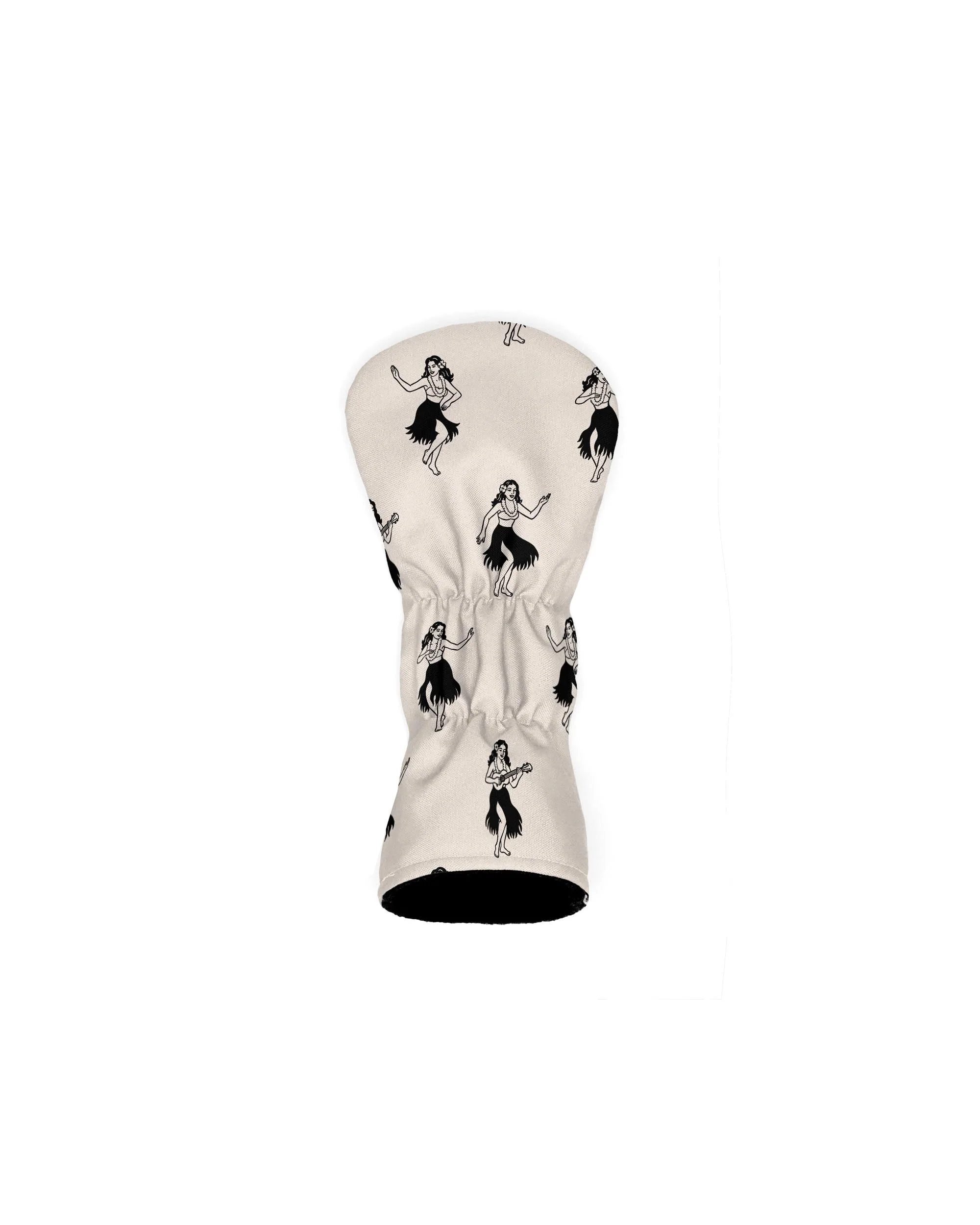 Hula Black & White Hybrid Headcover - Image 2